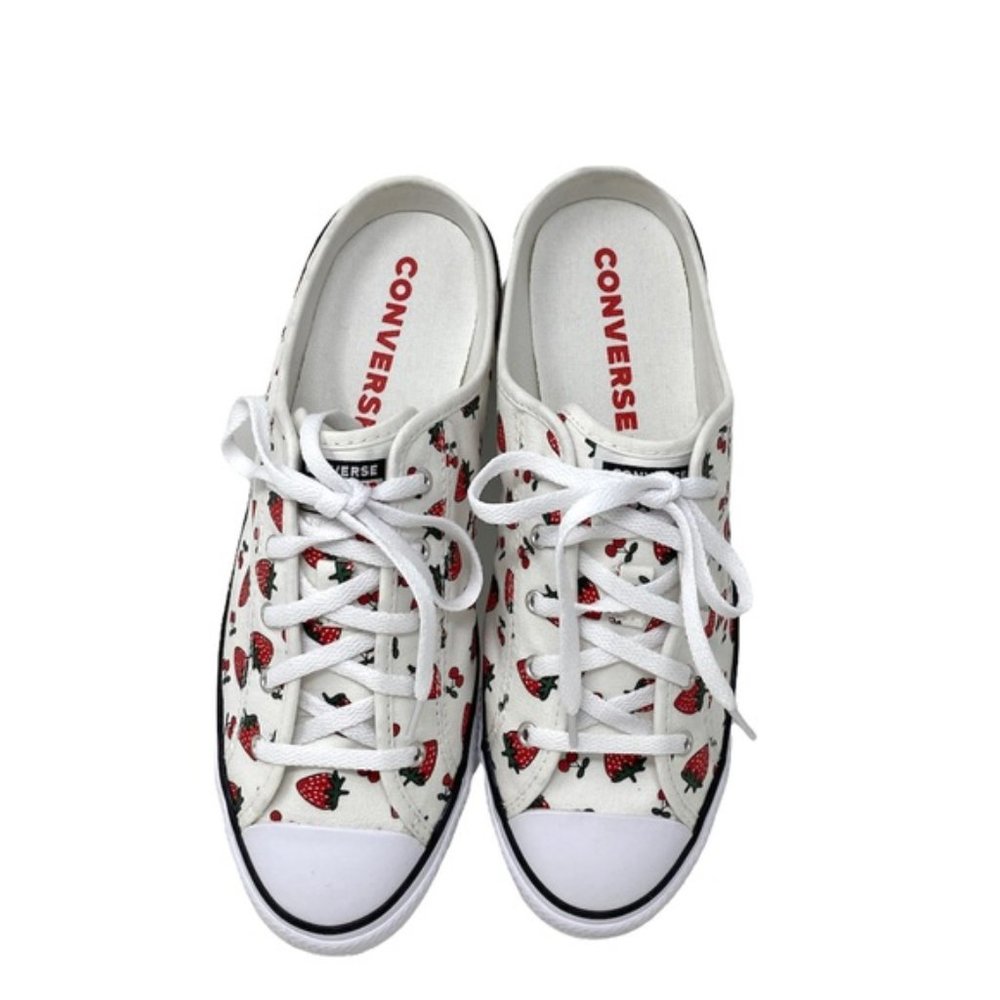 💖MEGA SALE💖Converse Ctas Dainty Women Mule Slip White Casual  Sandals 568143C - Picture 5 of 9